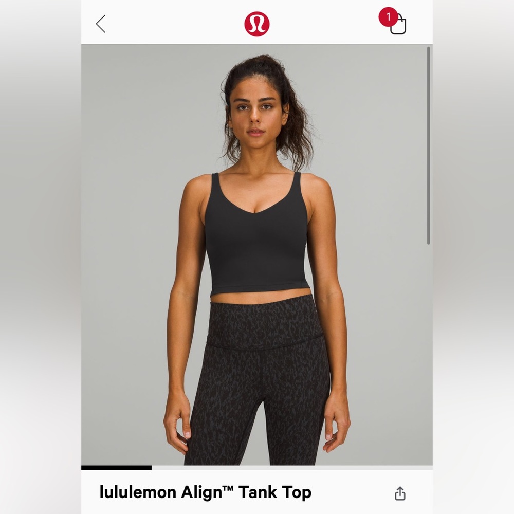 Lululemon align tank
